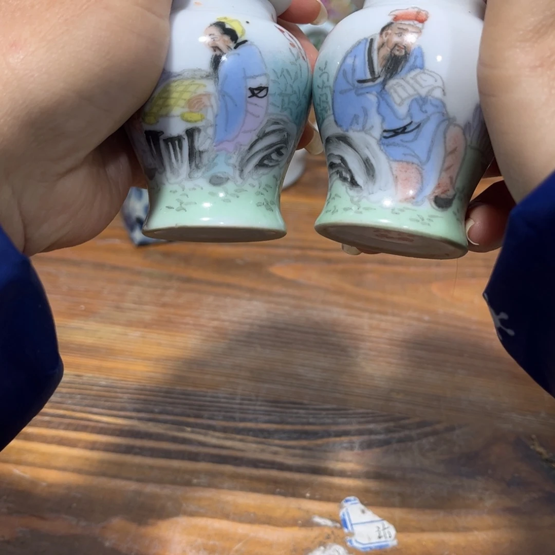 摆件陶刘*峰景德镇陶瓷艺术品