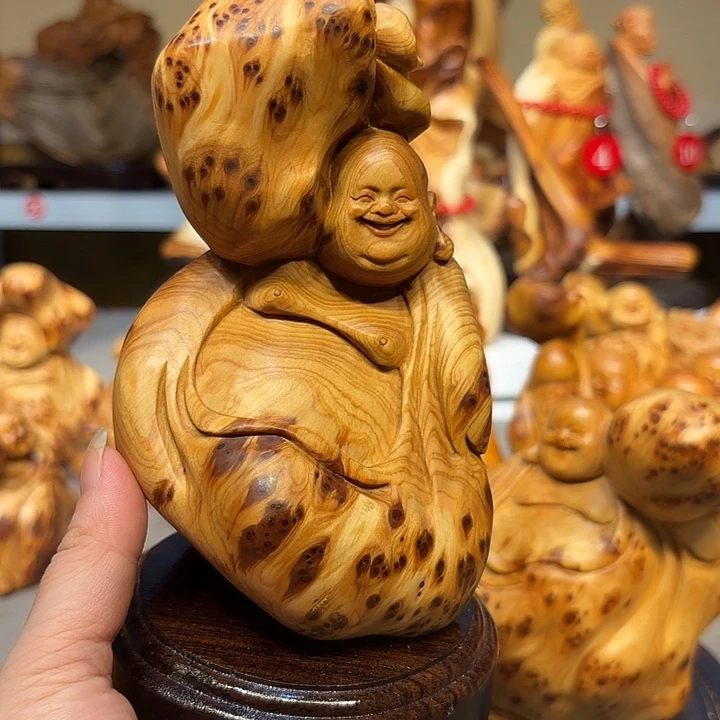 柏木太行崖柏弥勒佛瘤疤