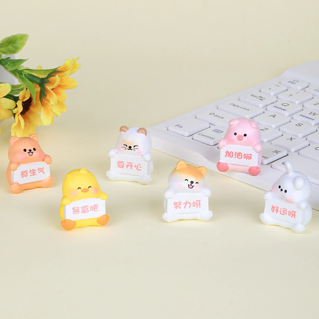 【小元DIY】新款潮流摆件手工半成品树脂车载diy亲子玩具
