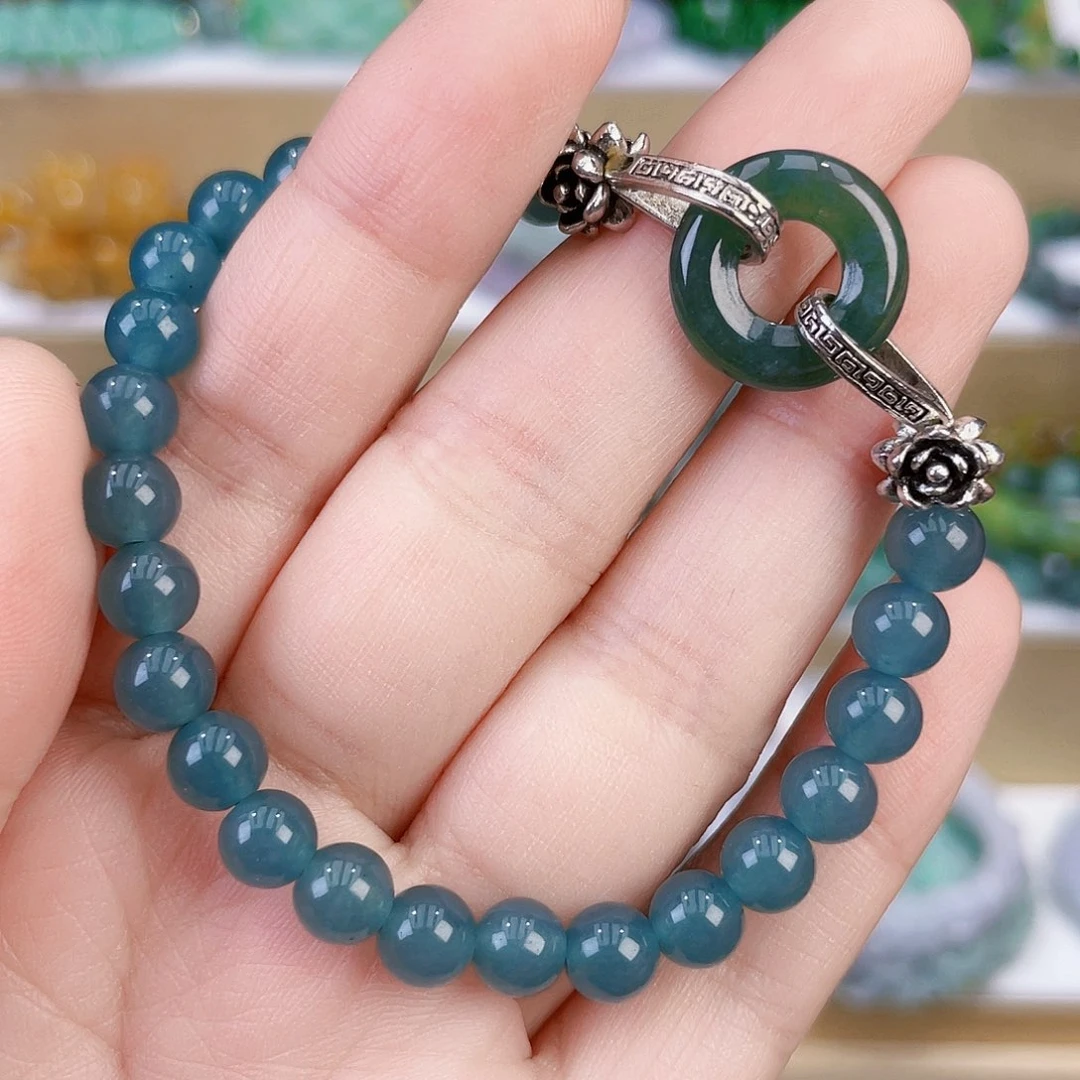 翡翠未镶嵌手链手链