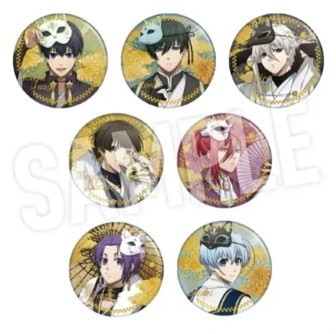 日谷 蓝色监狱妖怪系列吧唧徽章盲盒