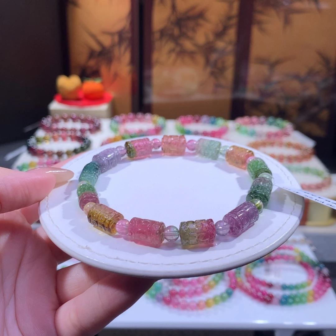 未镶嵌手链碧玺碧玺