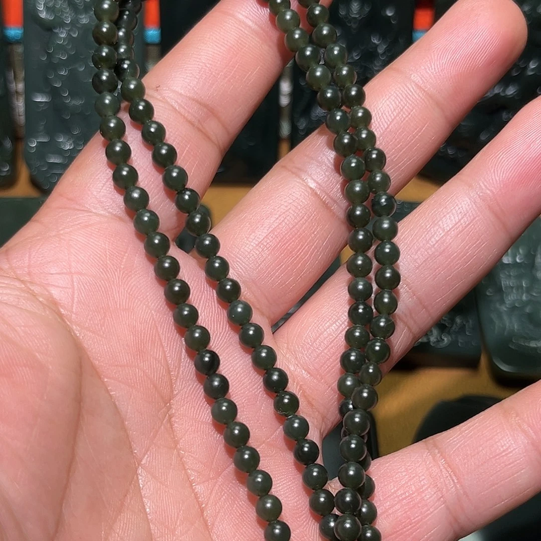 和田玉（青玉）未镶嵌颈饰