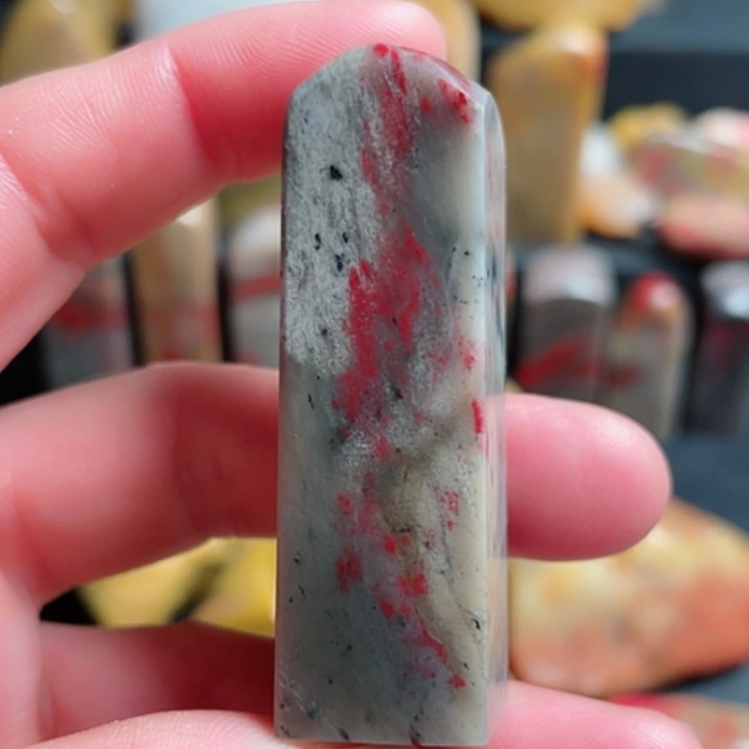 【闪购商品】昌化石昌化牛角冻鸡血印章