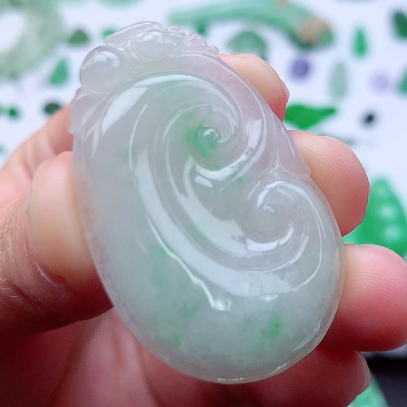 【闪购商品】吊坠(不含链)未镶嵌翡翠如意