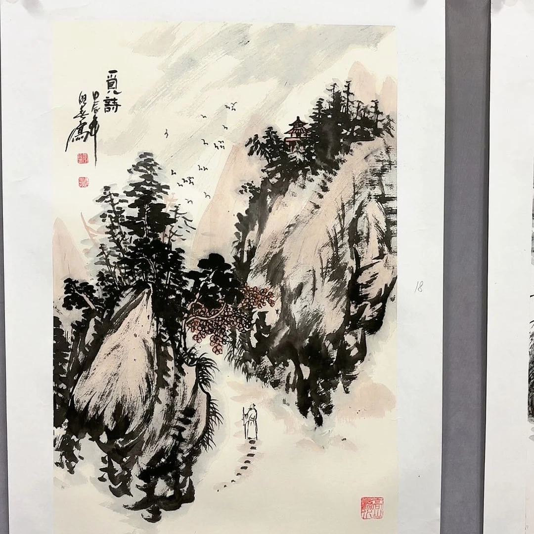 国画国画纯手绘作品请放心去藏