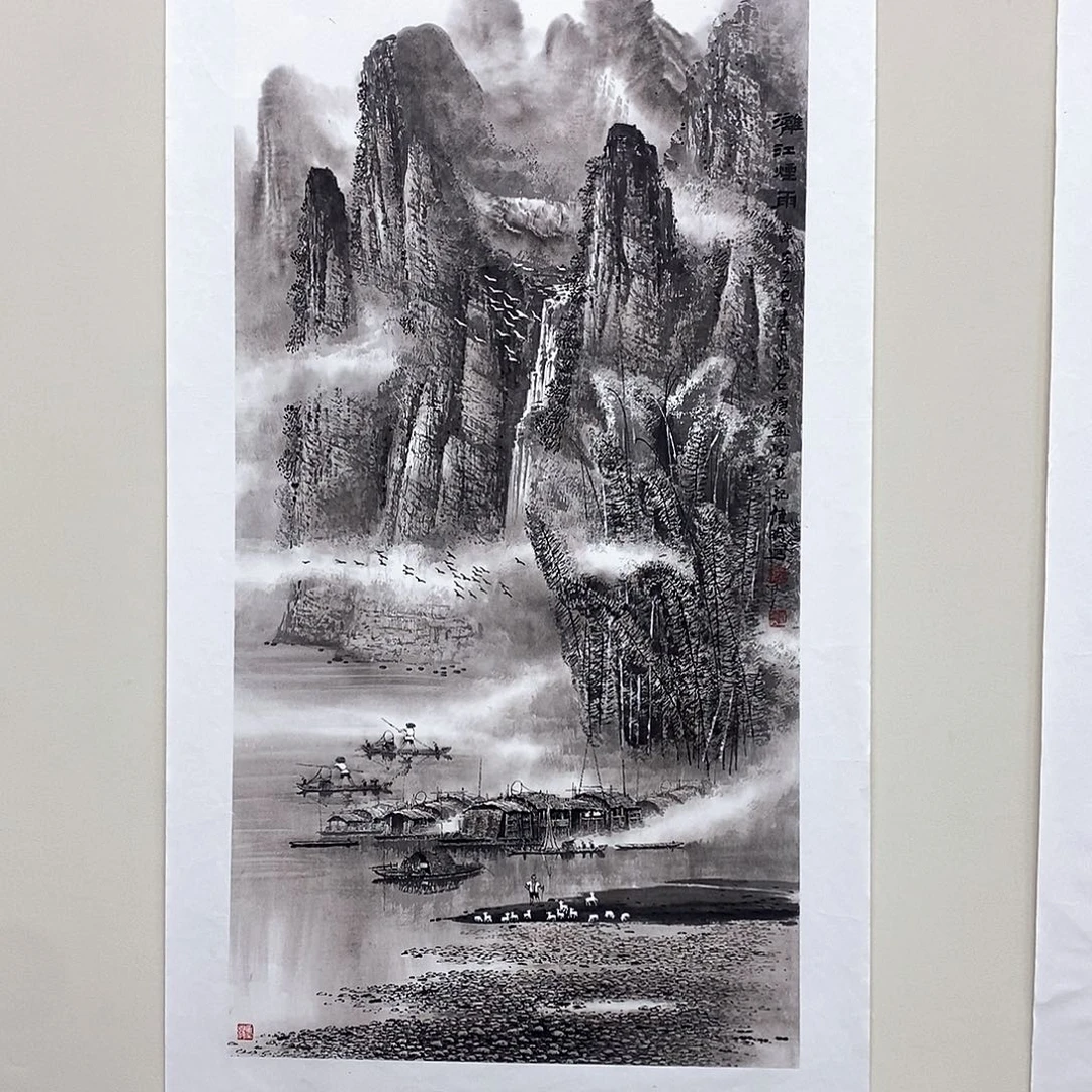 国画莫桂明三尺精品佳作
