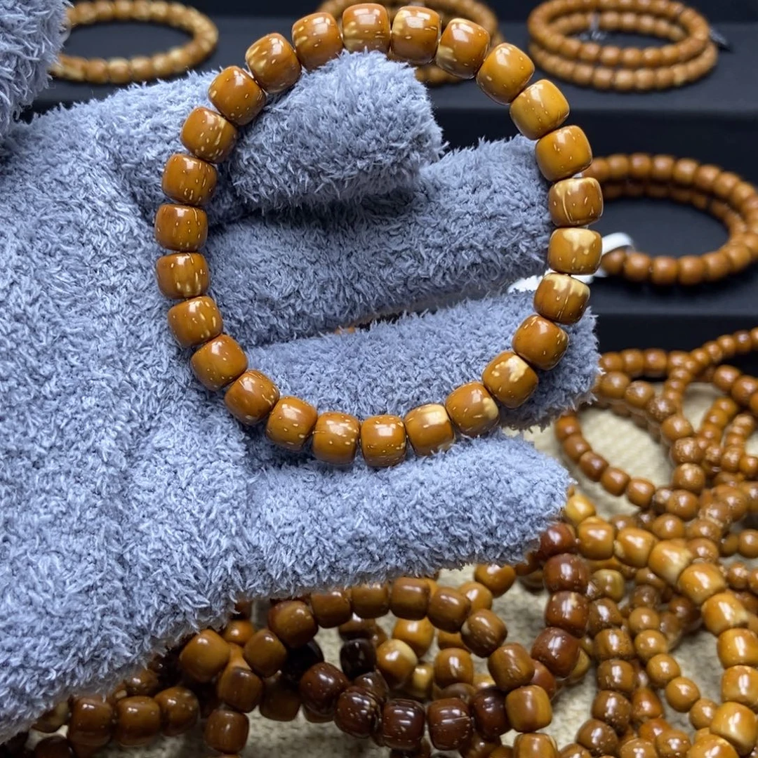 手串紫金鼠实心老型花鼠卡9.1