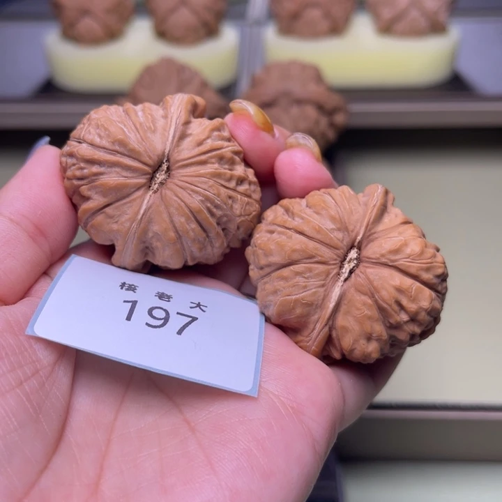 文玩核桃把件南瓜41.197