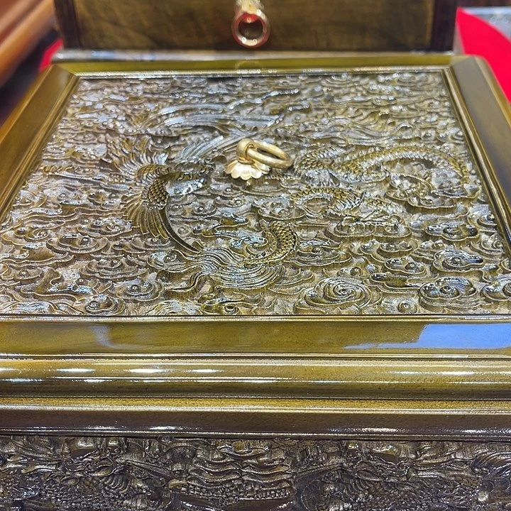 家具红酸枝木类金丝楠木果干盒