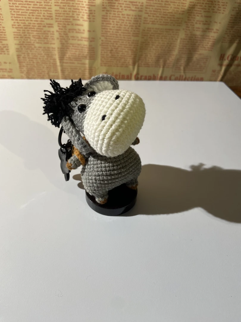 成品歪头驴挂件摆件包挂