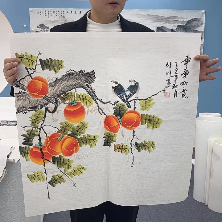 国画手绘国画作品