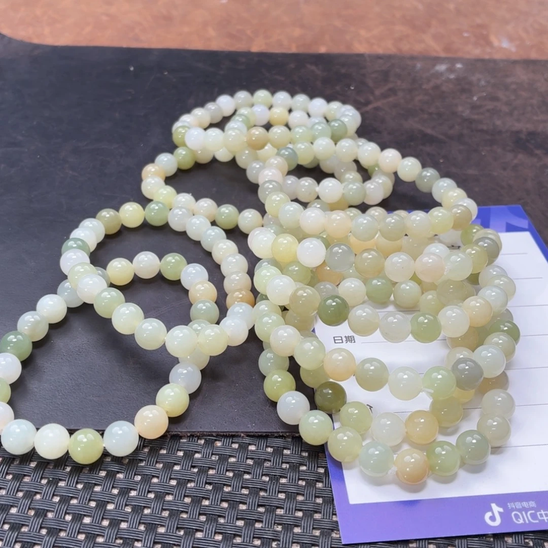 和田玉未镶嵌手链多样性发货拍1️⃣发一