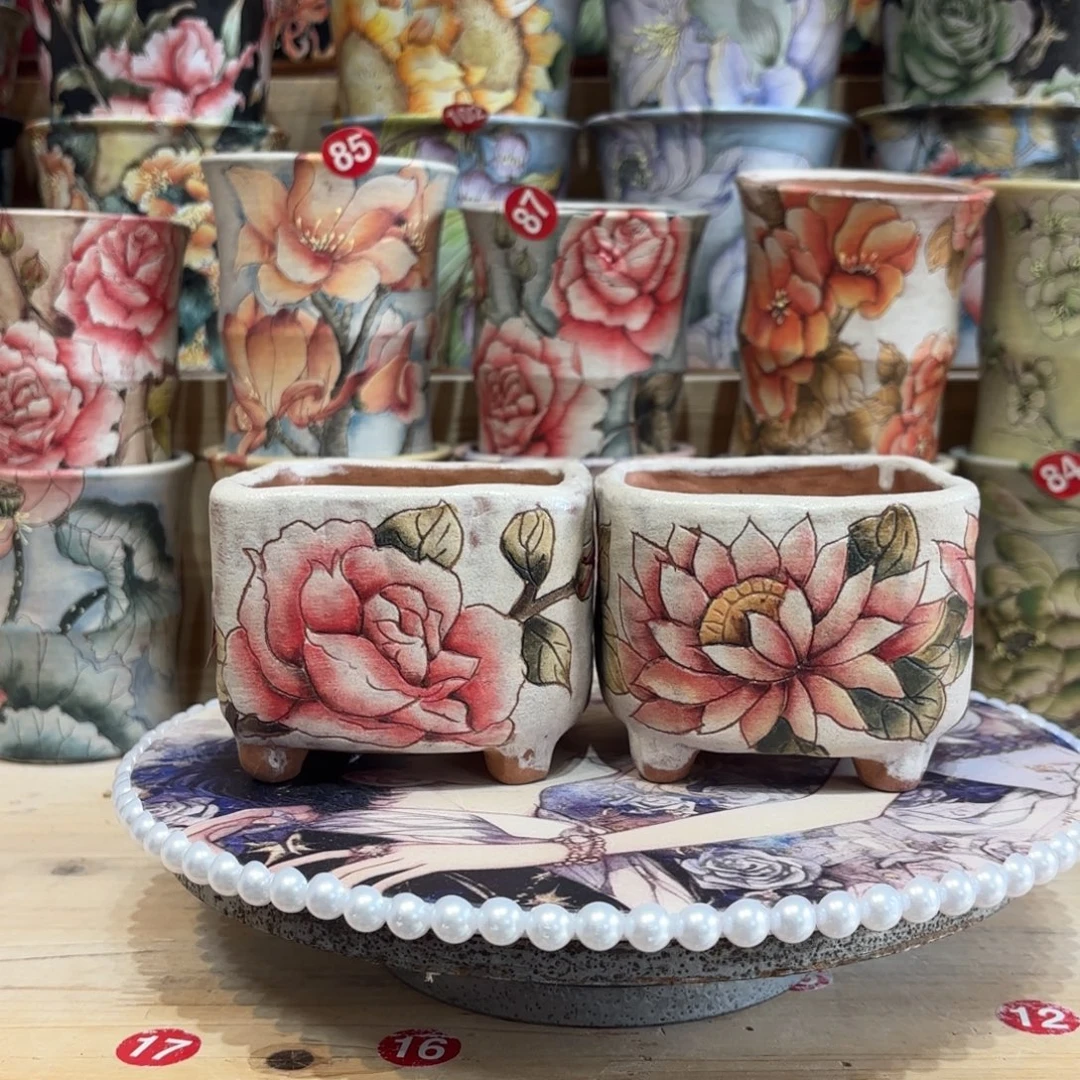 景德镇手绘花盆陶瓷8/7
