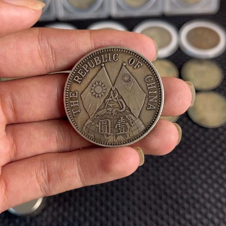 金属大头龙洋船洋工艺品