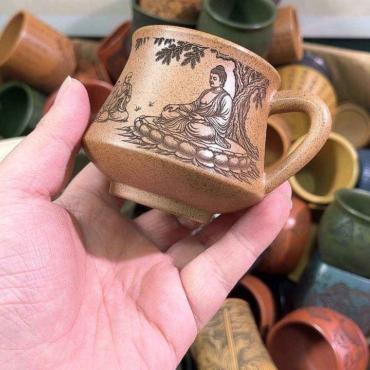 茶杯紫砂全手工紫砂主人杯