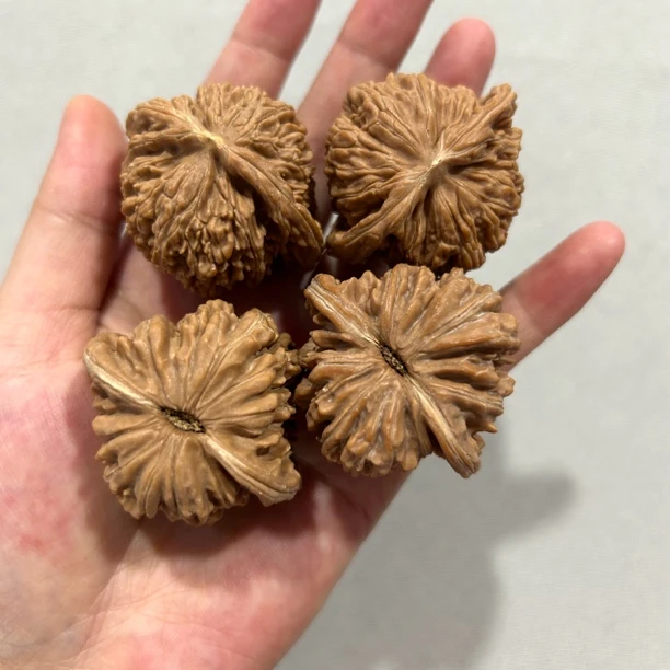 A87   四座楼 文玩核桃一对   (多样性发货)