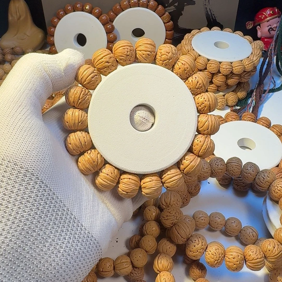 叮***前桃核吊坠桃核纽扣