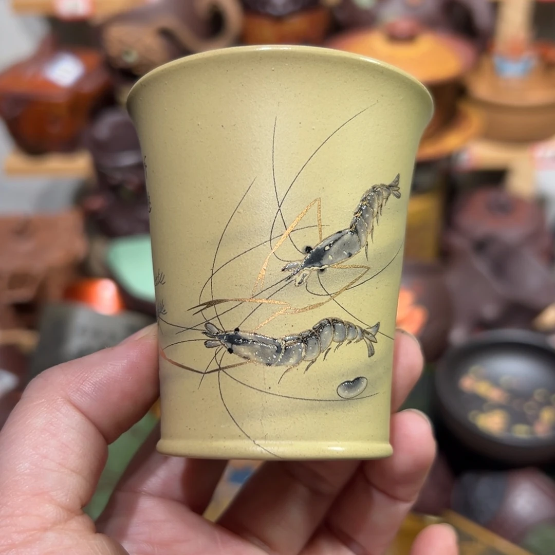 茶杯紫砂宜兴紫砂主人杯