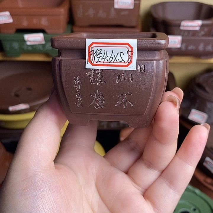 宜兴紫砂精品花盆