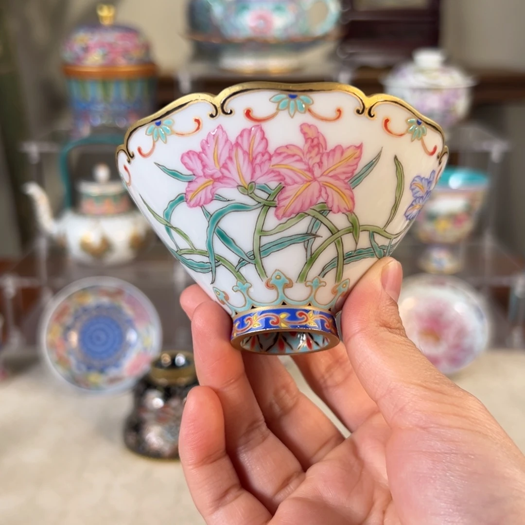 纯手工手绘 高端茶器