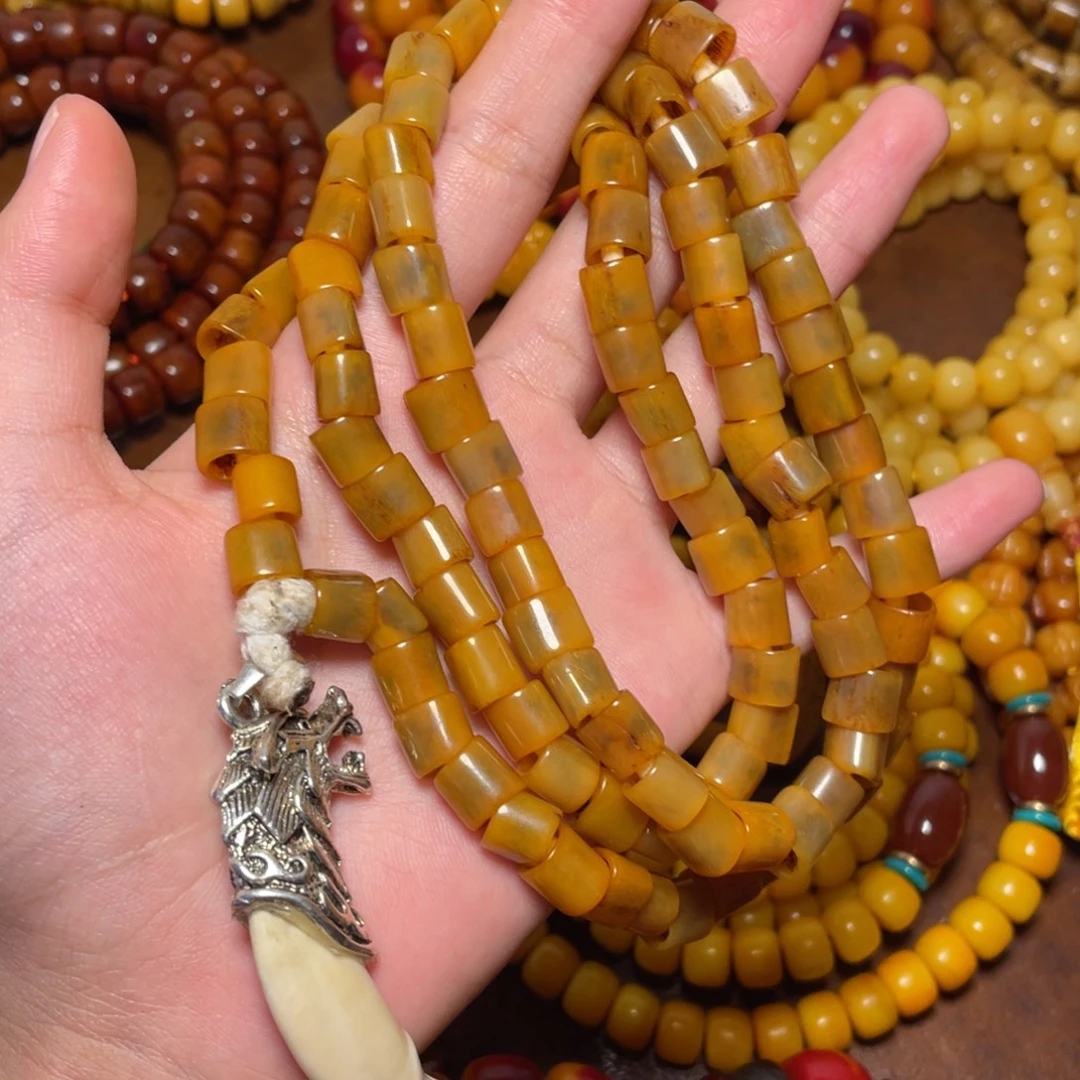 藏传文玩长串念珠