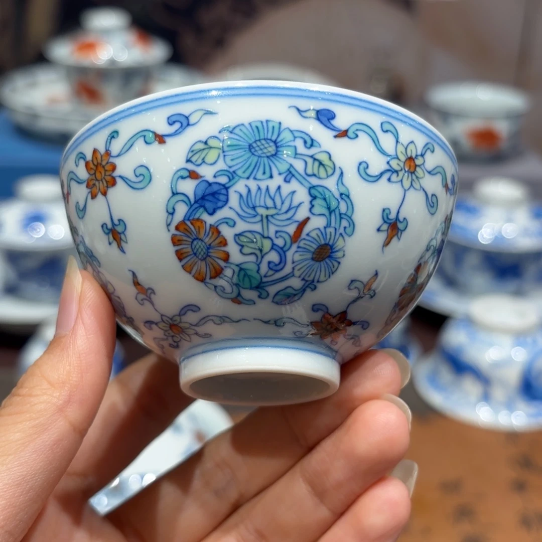 手工手绘陶瓷茶具