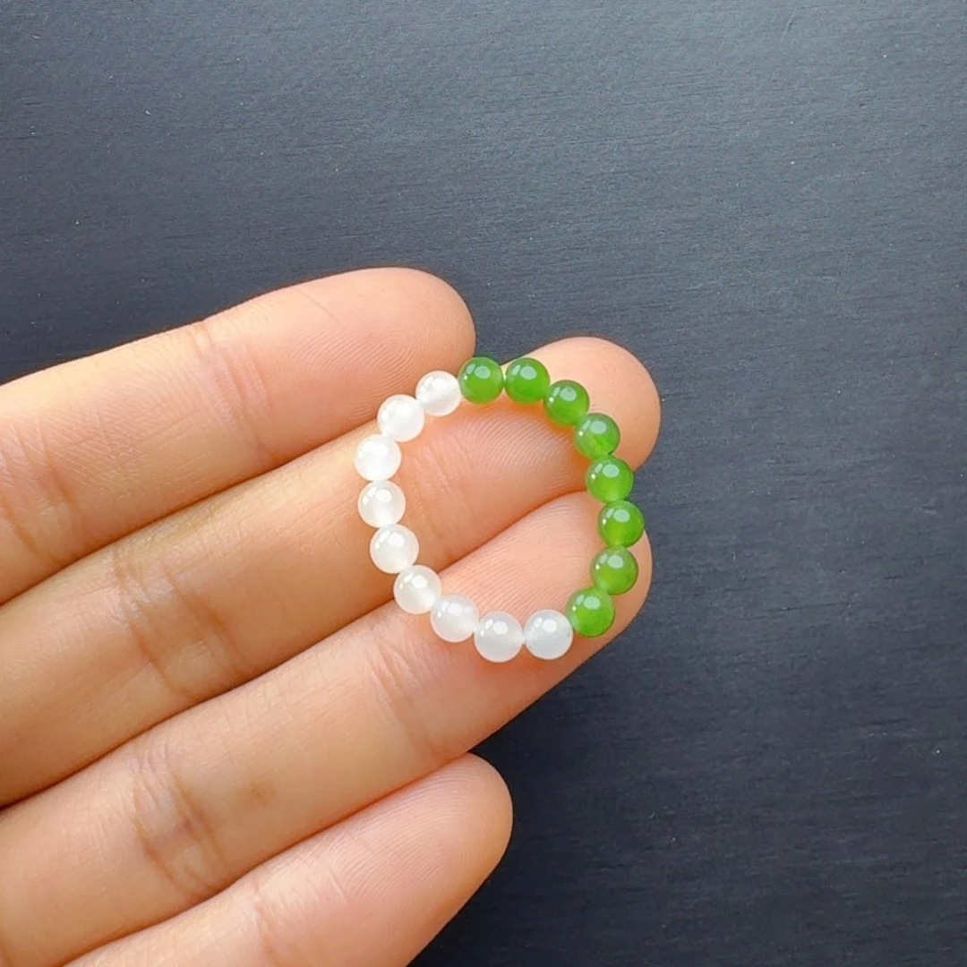 和田玉戒指未镶嵌02