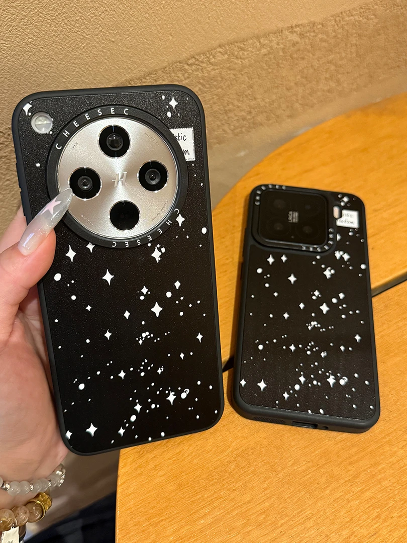 适用于vivox200s手机壳opporeno14小米15玻璃壳华为Pura80荣耀400