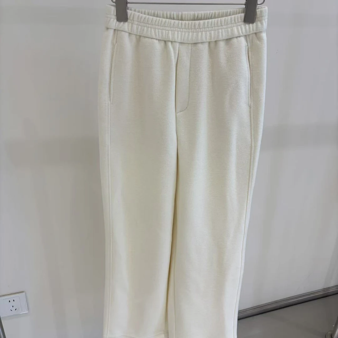 秋冬加厚羊毛磨毛小微喇时尚百搭女士