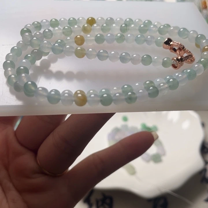 未镶嵌手串翡翠翡翠