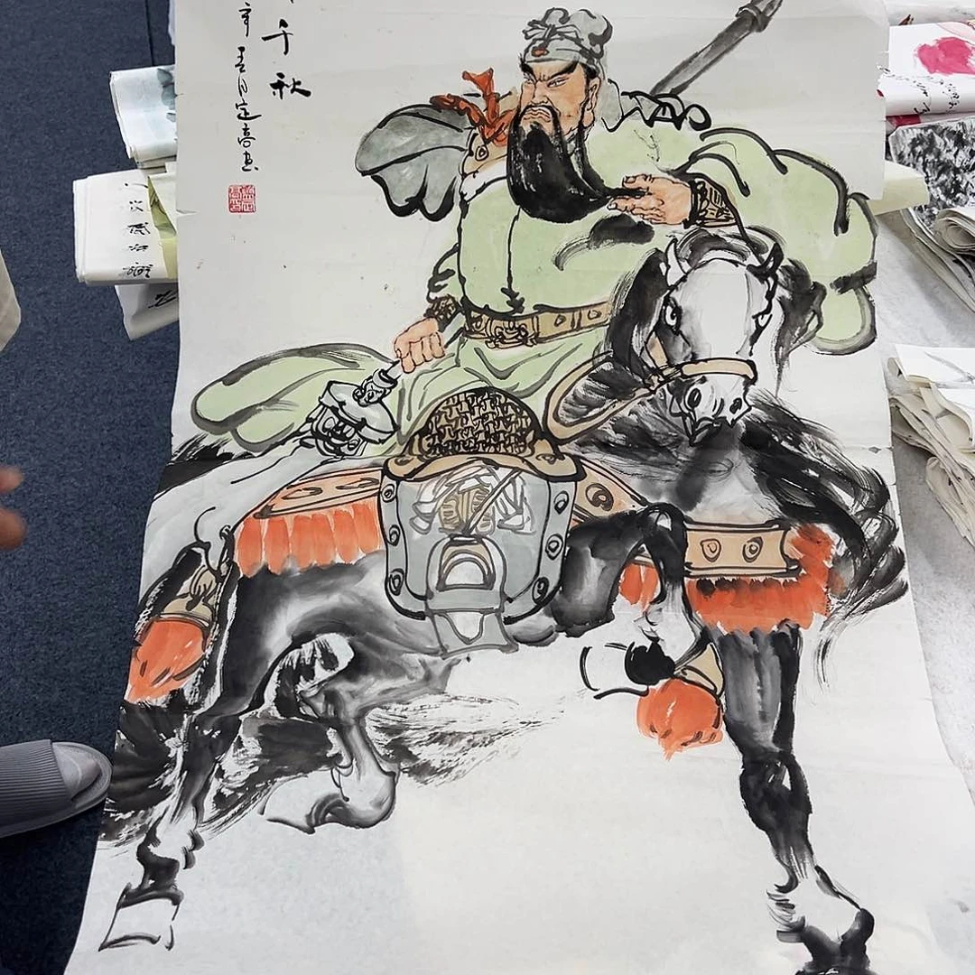 国画纯手绘作品欣赏图