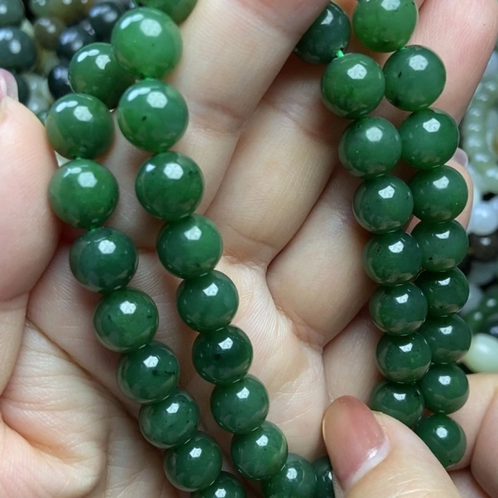 和田玉未镶嵌手链卡10