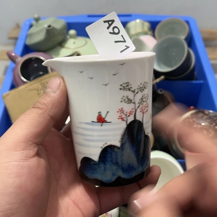 茶具默认微瑕瓷器、茶具、壶、摆件，介意勿拍