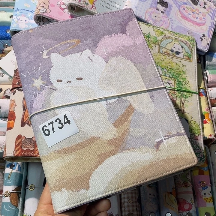 织绣A5 活页不加纸6734