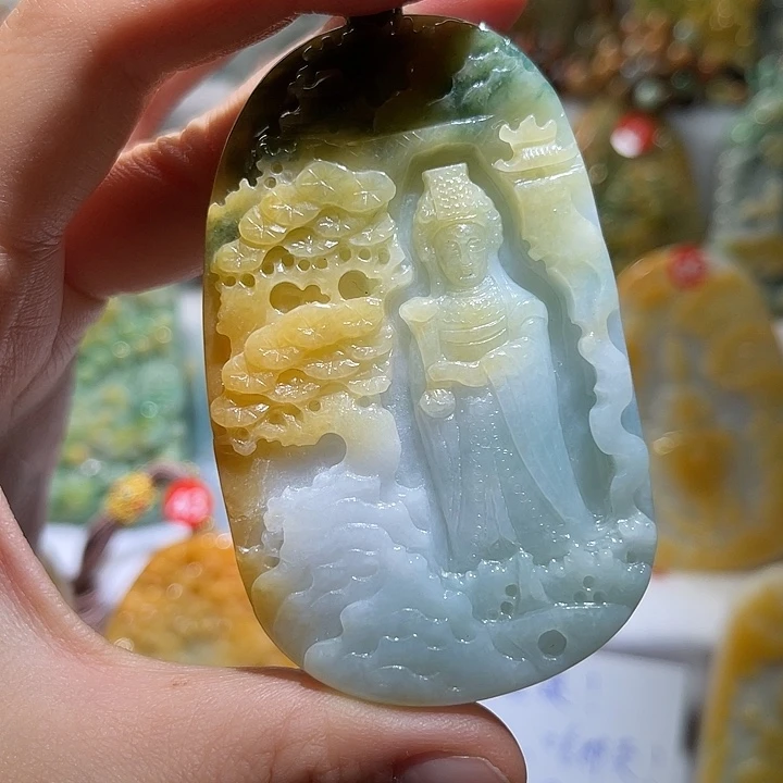 吊坠(不含链)未镶嵌翡翠