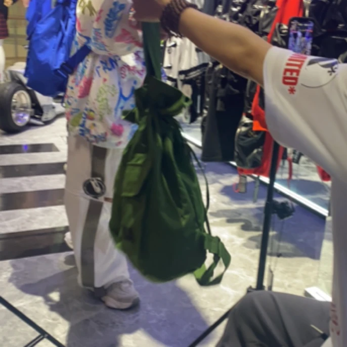 潮牌黑色休闲绿色夏季包包HB060211358