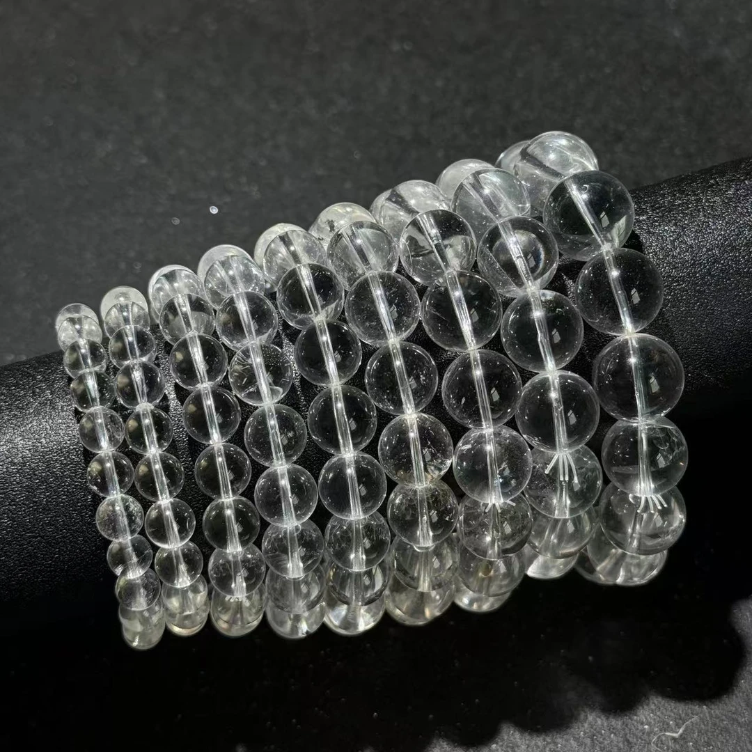 【与帅珠宝】巴西老矿白水晶单圈D052810——多样性发其一