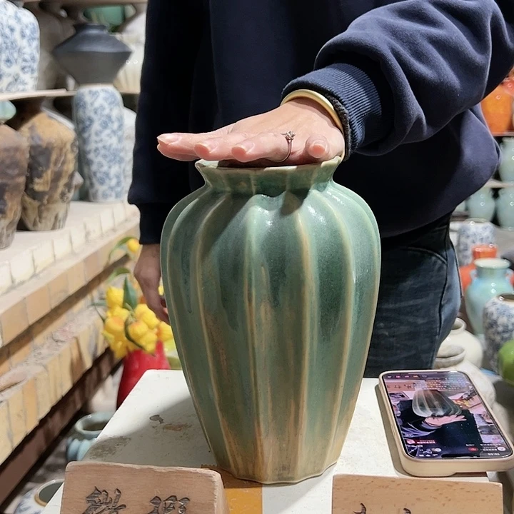 陶摆件景德镇陶瓷花瓶瑕疵专场