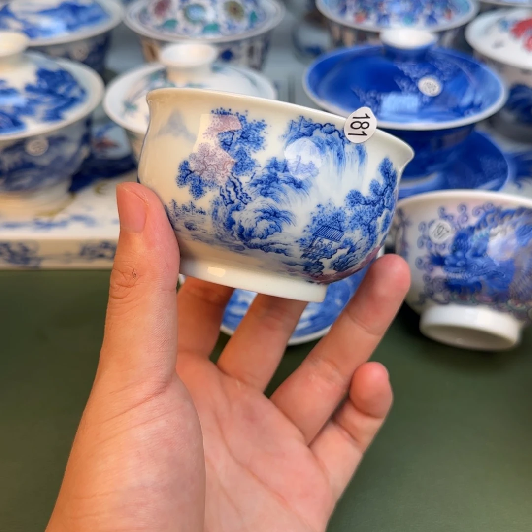 彦祖纯手工手绘茶具181