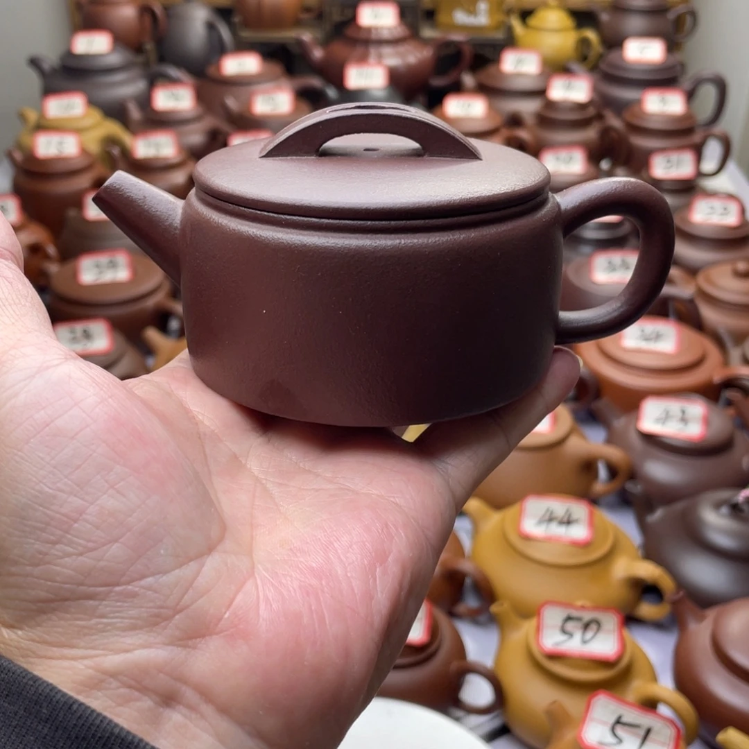 茶壶紫砂宜兴紫砂半手工