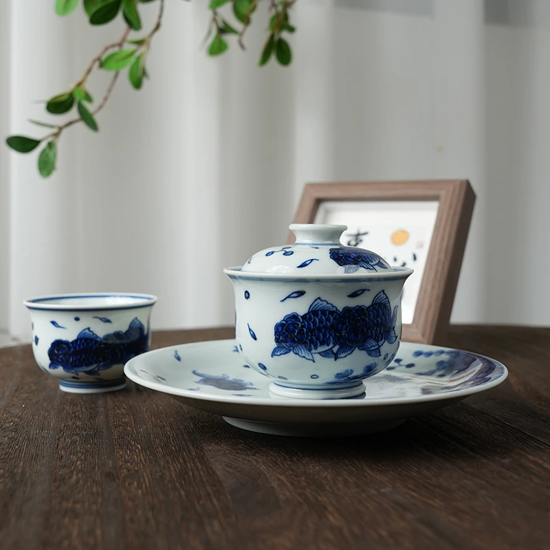 【墨舍柴窑】金玉满堂茶具系列（moshe441+moshe440+moshe442）