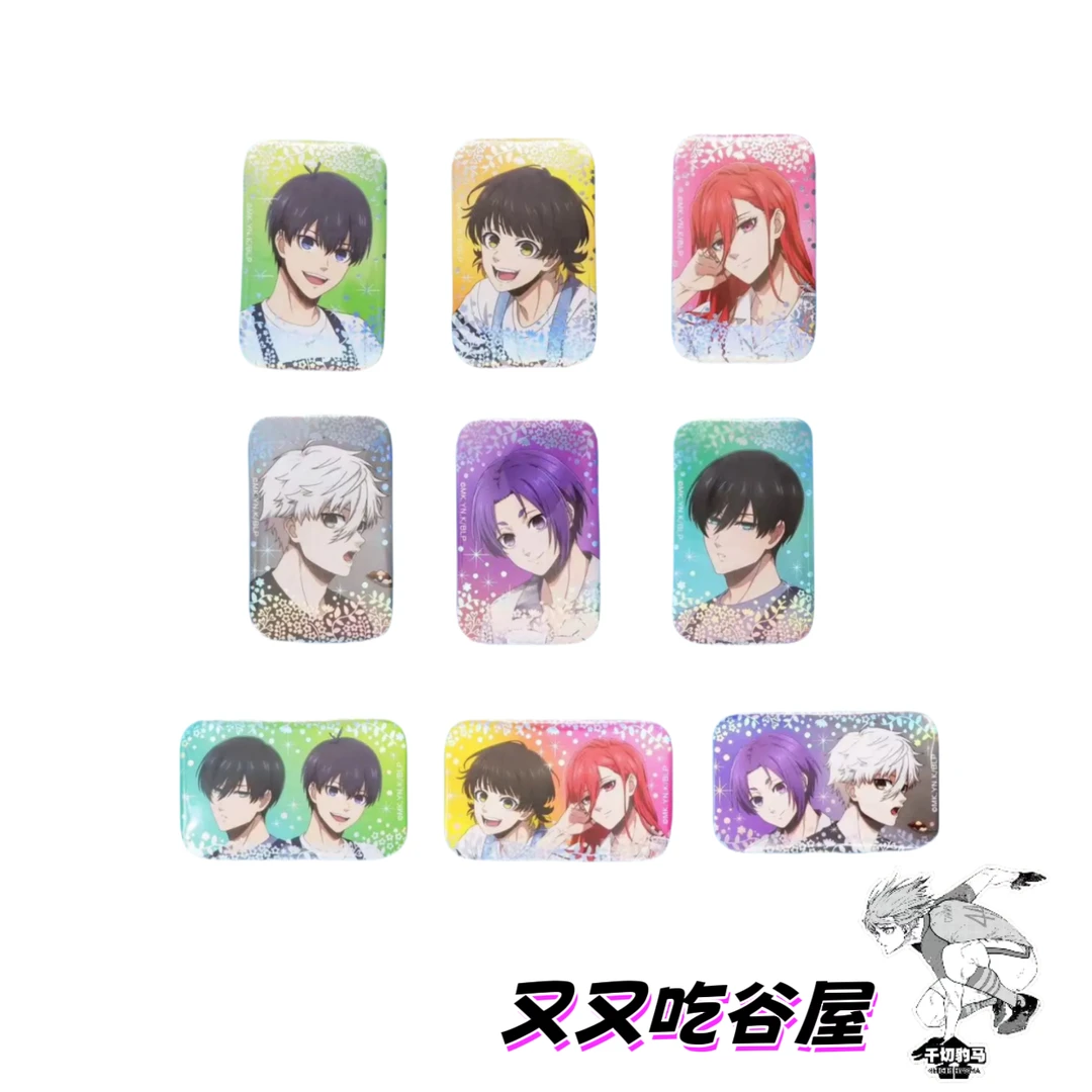 蓝色监狱咖喱联名方吧唧徽章代拆