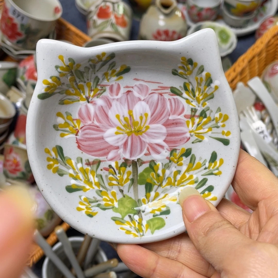 小碟景德镇高温陶瓷口径10