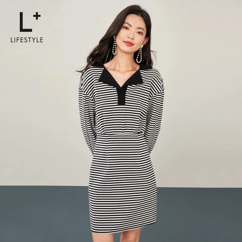【谷邦L+lifestyle】卫衣连衣裙 L3141080
