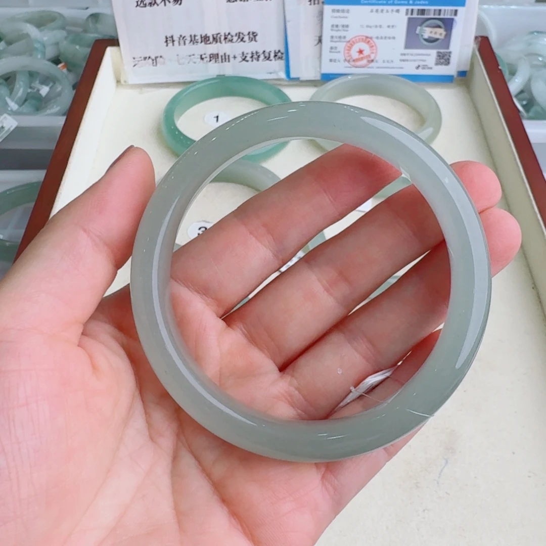 东陵石未镶嵌手镯9