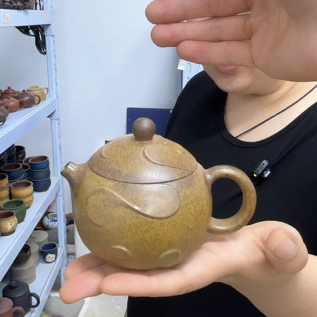 茶壶紫砂宜兴紫砂壶瑕疵