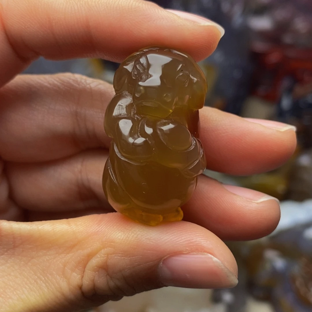 玛瑙/玉髓挂件未镶嵌