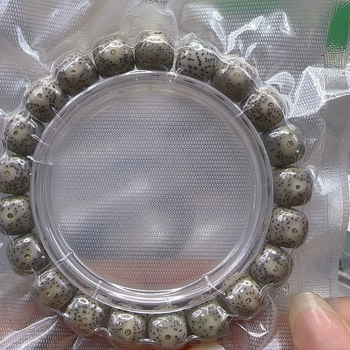 星月菩提手串155哈哈灰星月菩提1.1桶单圈