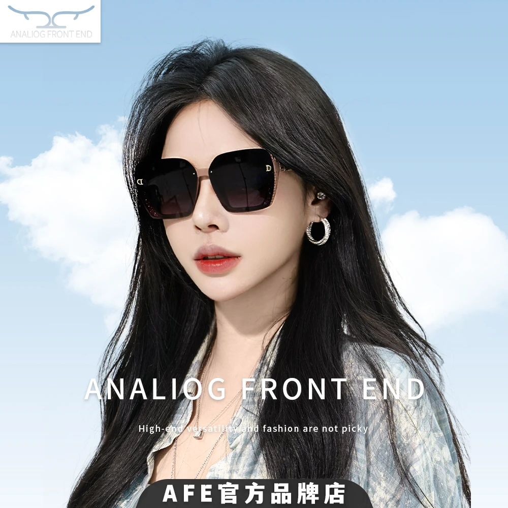 ANALIOG FRONT END 偏光太阳眼镜遮阳网红墨镜防紫外线镶钻